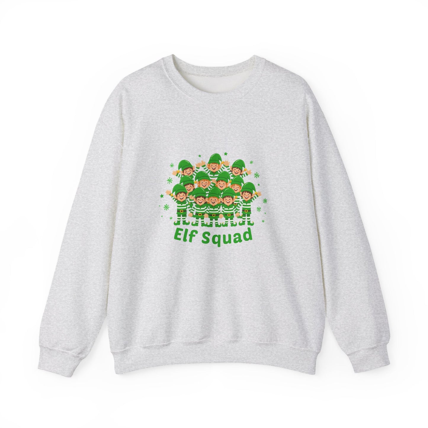 Unisex Heavy Blend™ mw2085 | Elf Squad Christmas Sweatshirt – Cute Matching Family Holiday Outfit
