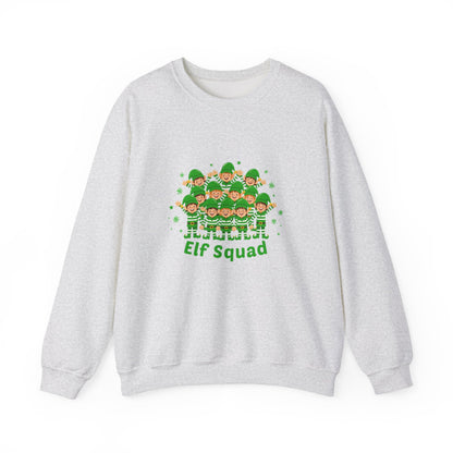 Unisex Heavy Blend™ mw2085 | Elf Squad Christmas Sweatshirt – Cute Matching Family Holiday Outfit