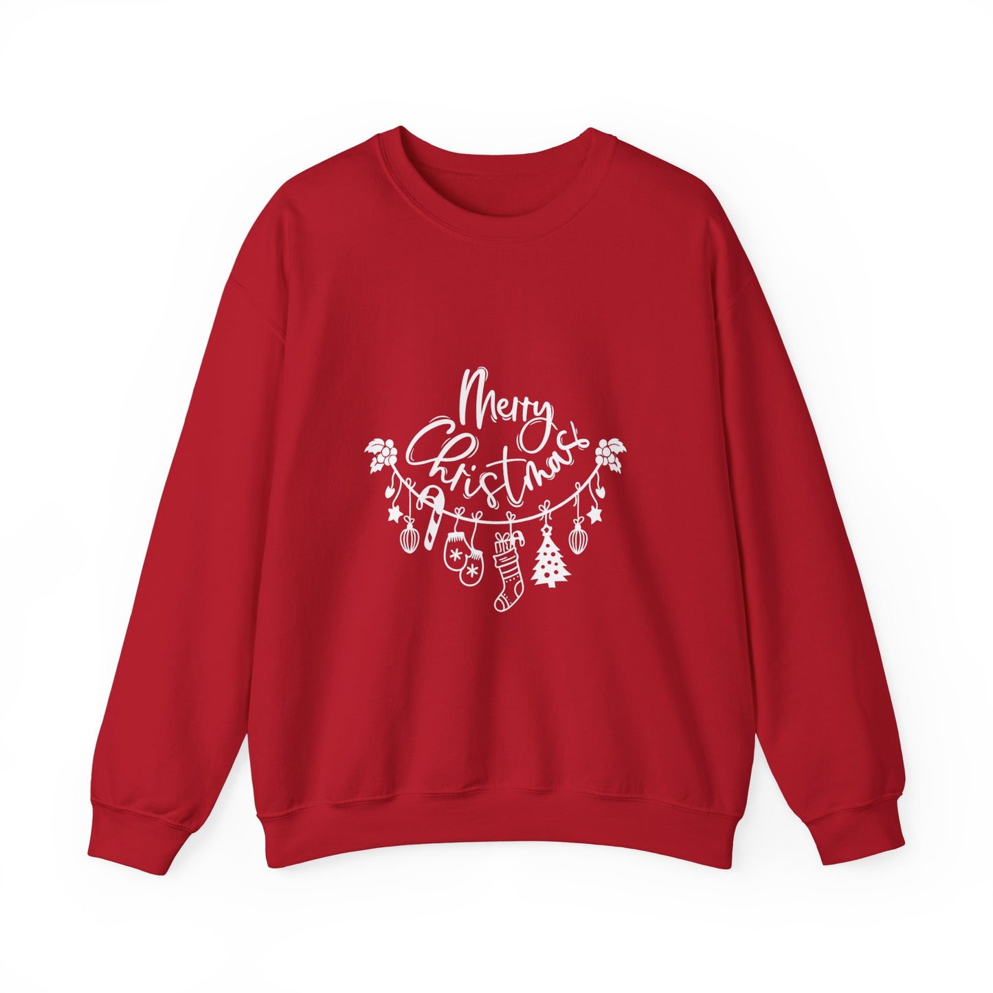Unisex Heavy Blend™ Merry Christmas Sweatshirt – Festive Holiday Crewneck | Unisex Cozy Winter Gift | mw2002