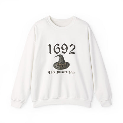 Unisex Heavy Blend™ Witchy Salem 1692 Sweatshirt – Gothic Spooky Vibes Crewneck | mw1018