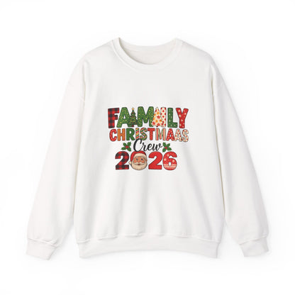 Unisex Heavy Blend™ mw2022 | Family Christmas Crew Sweatshirt – Matching Holiday Pajama Party Shirt | Custom Unisex Winter Gift