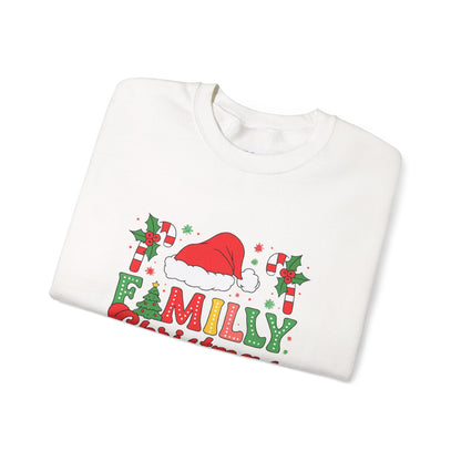 Unisex Heavy Blend™ mw2015 | Family Christmas 2026 Sweatshirt – Matching Holiday Crewneck | Custom Festive Unisex Gift