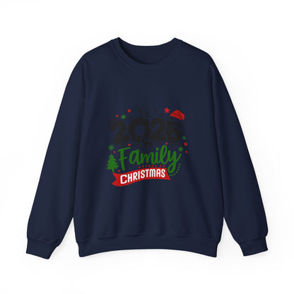 Unisex Heavy Blend™ mw2035 | Family Christmas Sweatshirt – Matching Holiday Pajama Party Outfit | Custom Unisex Winter Gift