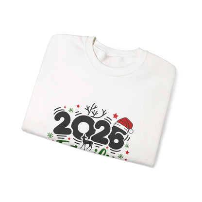 Unisex Heavy Blend™ mw2035 | Family Christmas Sweatshirt – Matching Holiday Pajama Party Outfit | Custom Unisex Winter Gift