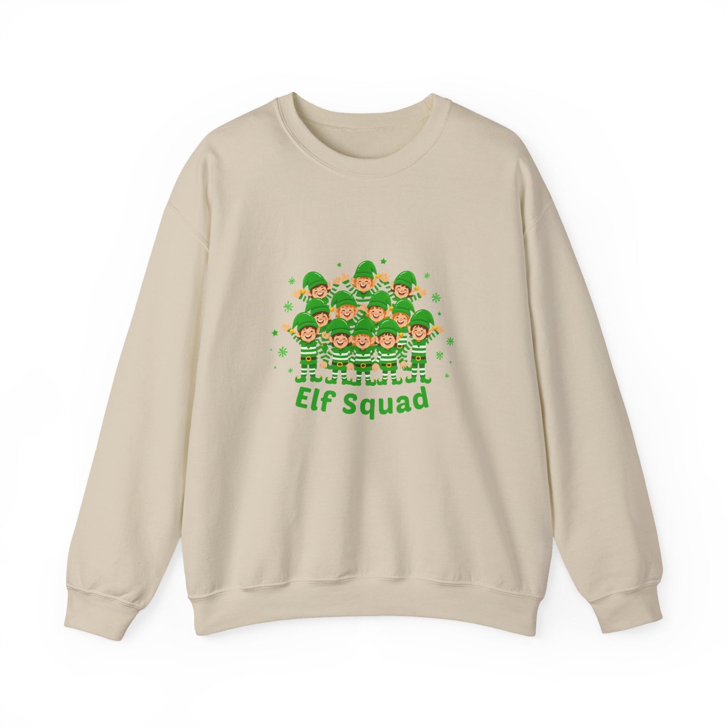 Unisex Heavy Blend™ mw2085 | Elf Squad Christmas Sweatshirt – Cute Matching Family Holiday Outfit