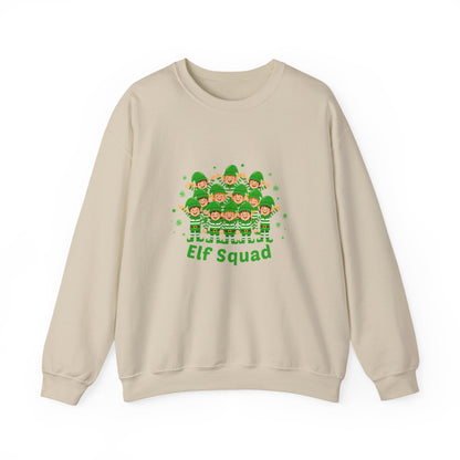 Unisex Heavy Blend™ mw2085 | Elf Squad Christmas Sweatshirt – Cute Matching Family Holiday Outfit