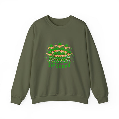 Unisex Heavy Blend™ mw2085 | Elf Squad Christmas Sweatshirt – Cute Matching Family Holiday Outfit