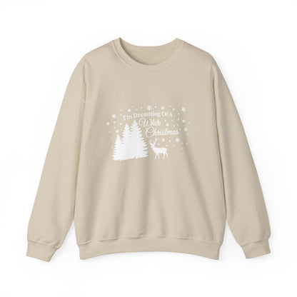 Unisex Heavy Blend™ mw2025 | I’m Dreaming of a White Christmas Sweatshirt – Snowflake Winter Holiday Crewneck | Cozy Unisex Gift
