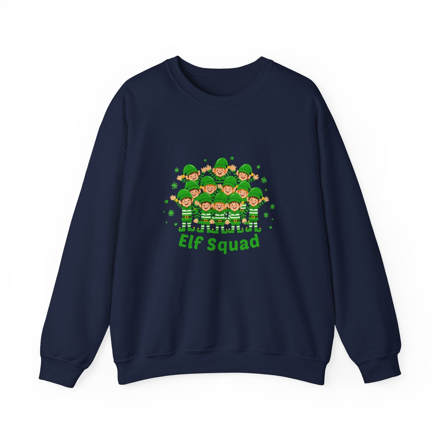 Unisex Heavy Blend™ mw2085 | Elf Squad Christmas Sweatshirt – Cute Matching Family Holiday Outfit