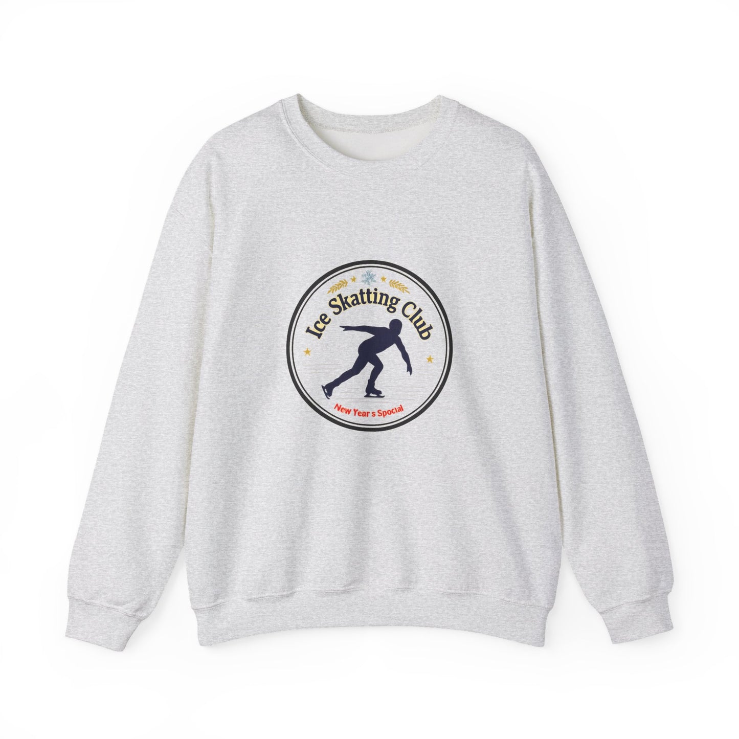 Unisex Heavy Blend™ mw2084 | Ice Skating Club Sweatshirt – Vintage Skater Pullover, Cozy Winter Sports Sweater, New Year Special Gift