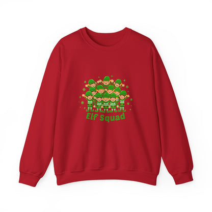 Unisex Heavy Blend™ mw2085 | Elf Squad Christmas Sweatshirt – Cute Matching Family Holiday Outfit