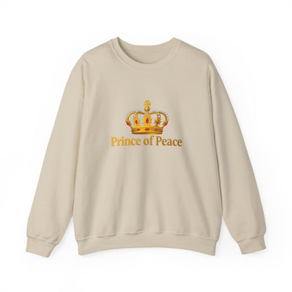 Unisex Heavy Blend™ mw2120 | Prince of Peace Christian Christmas Sweatshirt – Faith Based Holiday Crewneck, Religious Xmas Gift