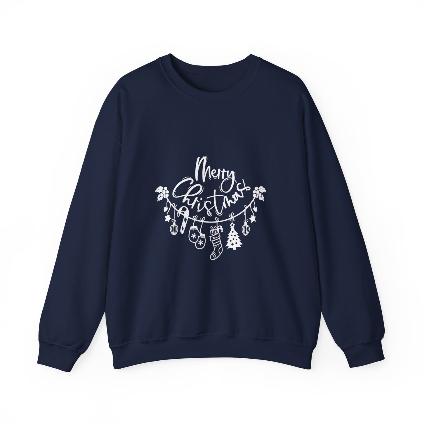Unisex Heavy Blend™ Merry Christmas Sweatshirt – Festive Holiday Crewneck | Unisex Cozy Winter Gift | mw2002