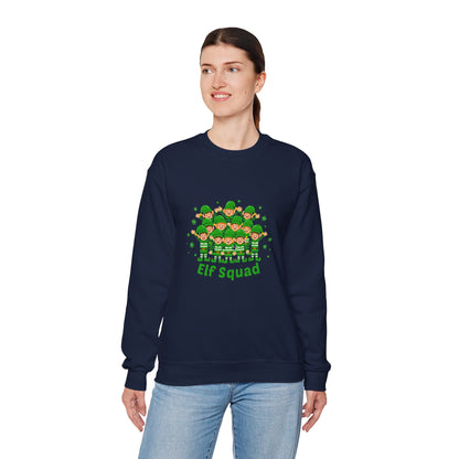 Unisex Heavy Blend™ mw2085 | Elf Squad Christmas Sweatshirt – Cute Matching Family Holiday Outfit