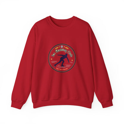 Unisex Heavy Blend™ mw2084 | Ice Skating Club Sweatshirt – Vintage Skater Pullover, Cozy Winter Sports Sweater, New Year Special Gift