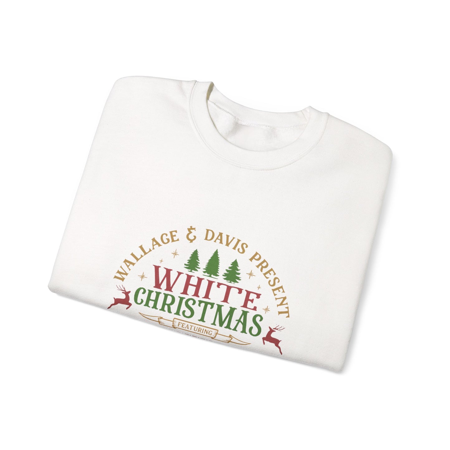 Unisex Heavy Blend™ mw2048 | White Christmas Movie Sweatshirt – Vintage Holiday Crewneck, Retro 1954 Musical Pullover, Classic Christmas Sweater