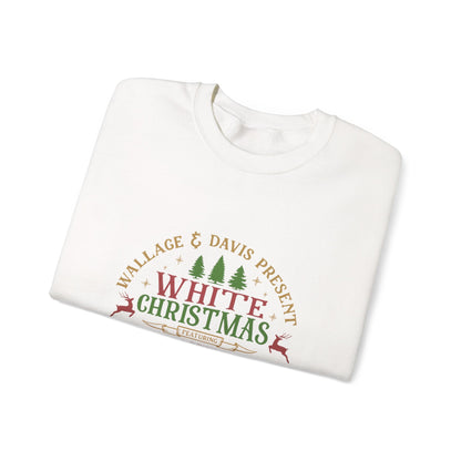 Unisex Heavy Blend™ mw2048 | White Christmas Movie Sweatshirt – Vintage Holiday Crewneck, Retro 1954 Musical Pullover, Classic Christmas Sweater