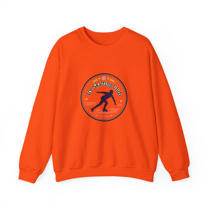 Unisex Heavy Blend™ mw2084 | Ice Skating Club Sweatshirt – Vintage Skater Pullover, Cozy Winter Sports Sweater, New Year Special Gift