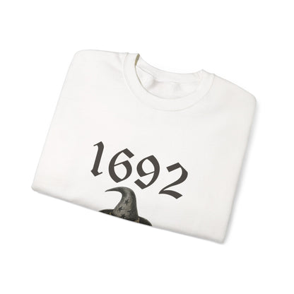 Unisex Heavy Blend™ Witchy Salem 1692 Sweatshirt – Gothic Spooky Vibes Crewneck | mw1018