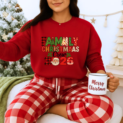 Unisex Heavy Blend™ mw2022 | Family Christmas Crew Sweatshirt – Matching Holiday Pajama Party Shirt | Custom Unisex Winter Gift