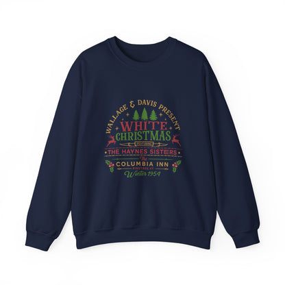 Unisex Heavy Blend™ mw2048 | White Christmas Movie Sweatshirt – Vintage Holiday Crewneck, Retro 1954 Musical Pullover, Classic Christmas Sweater