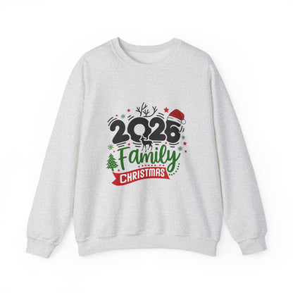 Unisex Heavy Blend™ mw2035 | Family Christmas Sweatshirt – Matching Holiday Pajama Party Outfit | Custom Unisex Winter Gift