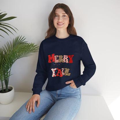 Unisex Heavy Blend™ Merry Christmas Y’all Sweatshirt – Southern Holiday Crewneck | Festive Unisex Winter Gift | mw2003