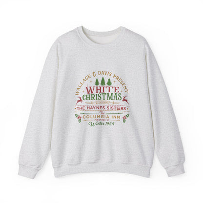 Unisex Heavy Blend™ mw2048 | White Christmas Movie Sweatshirt – Vintage Holiday Crewneck, Retro 1954 Musical Pullover, Classic Christmas Sweater