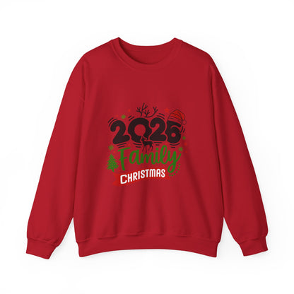 Unisex Heavy Blend™ mw2035 | Family Christmas Sweatshirt – Matching Holiday Pajama Party Outfit | Custom Unisex Winter Gift