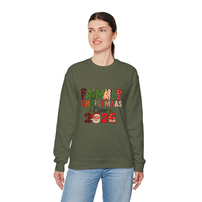 Unisex Heavy Blend™ mw2022 | Family Christmas Crew Sweatshirt – Matching Holiday Pajama Party Shirt | Custom Unisex Winter Gift