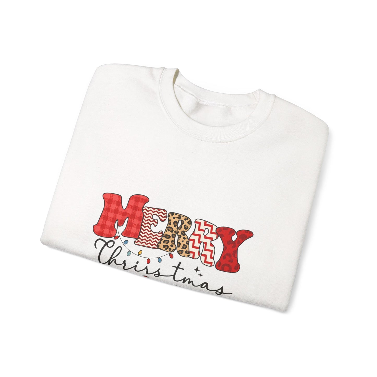 Unisex Heavy Blend™ Merry Christmas Y’all Sweatshirt – Southern Holiday Crewneck | Festive Unisex Winter Gift | mw2003