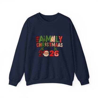 Unisex Heavy Blend™ mw2022 | Family Christmas Crew Sweatshirt – Matching Holiday Pajama Party Shirt | Custom Unisex Winter Gift
